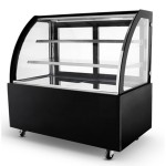 Vitrine réfrigérée positive - 480 L. - Paiement 4X - 1200 (L) x 725 (P) x 1200 (H) mm - Avec éclairage - Classe N