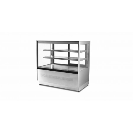 Vitrine réfrigérée positive - 395 L. - 1200 (L) x 750 (P) x 1200 (H) mm - Avec éclairage