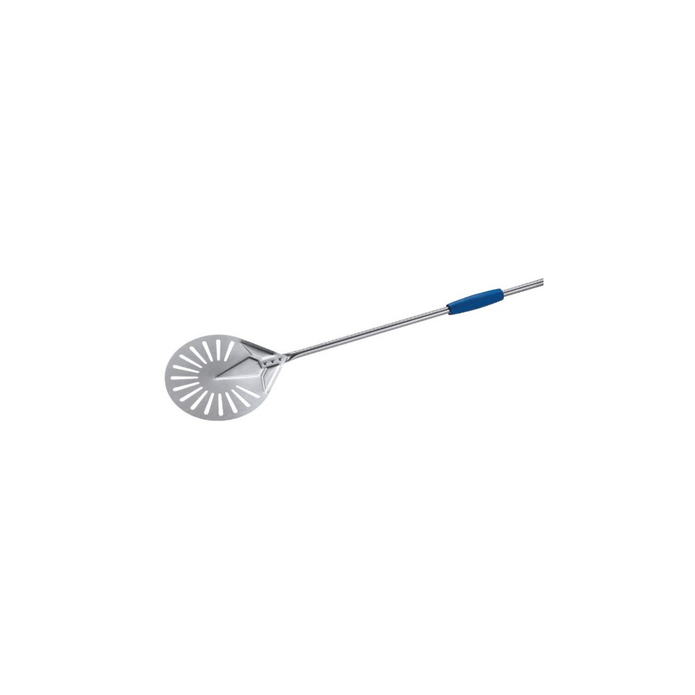 Pelle à pizza en acier inox - Ø 23 cm - perforée Pelle à pizza en acier inox - Ø 23 cm - perforée