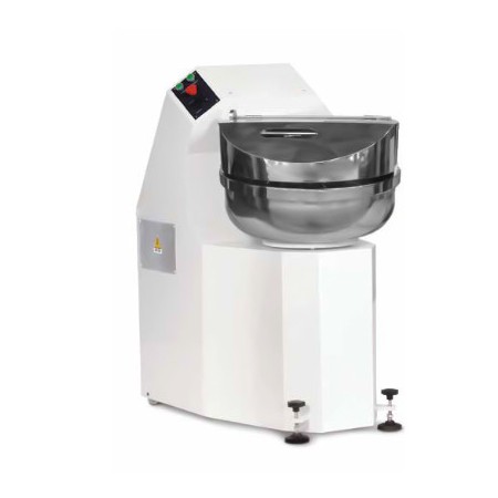Pétrin 65L - 2 vitesses - Cuve rotative - 2 bras - Boulangerie - 380 V.