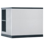 Machine à glaçons + bac à glaçons 480 kg - 212 kg / jour - A eau - Automatique - Classe N