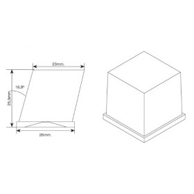 Machine à glaçons + bac à glaçons 480 kg - 212 kg / jour - A eau - Automatique - Classe N