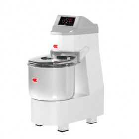 Pétrin 25L - Variateur de vitesses - Cuve rotative - 1 bras - Boulangerie - 380 V.