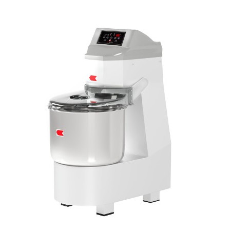Pétrin 25L - Variateur de vitesses - Cuve rotative - 1 bras - Boulangerie - 380 V.