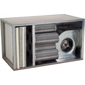Caisson charbon actif  - 4 cylindres motorisés - 1100 m3