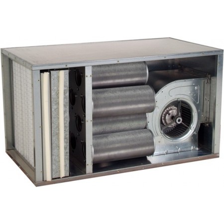 Caisson charbon actif  - 4 cylindres motorisés - 1100 m3