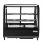 Vitrine réfrigérée à poser - Paiement 4X - Garantie 2 ans - 100 L. - 2 étagères - Avec éclairage - Classe N