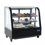 Vitrine réfrigérée à poser - Paiement 4X - Garantie 2 ans - 100 L. - 2 étagères - Avec éclairage - Classe N