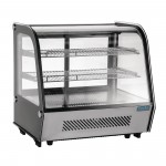 Vitrine réfrigérée à poser - Paiement 4X - Garantie 2 ans - 100 L. - 2 étagères - Avec éclairage - Classe N