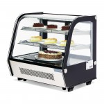 Vitrine réfrigérée à poser - Paiement 4X - Garantie 2 ans - 100 L. - 2 étagères - Avec éclairage - Classe N