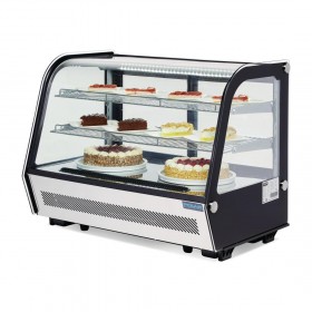 Vitrine réfrigérée à poser - Paiement 4X - Garantie 2 ans - 160 L. - 2 étagères - Avec éclairage - Classe N