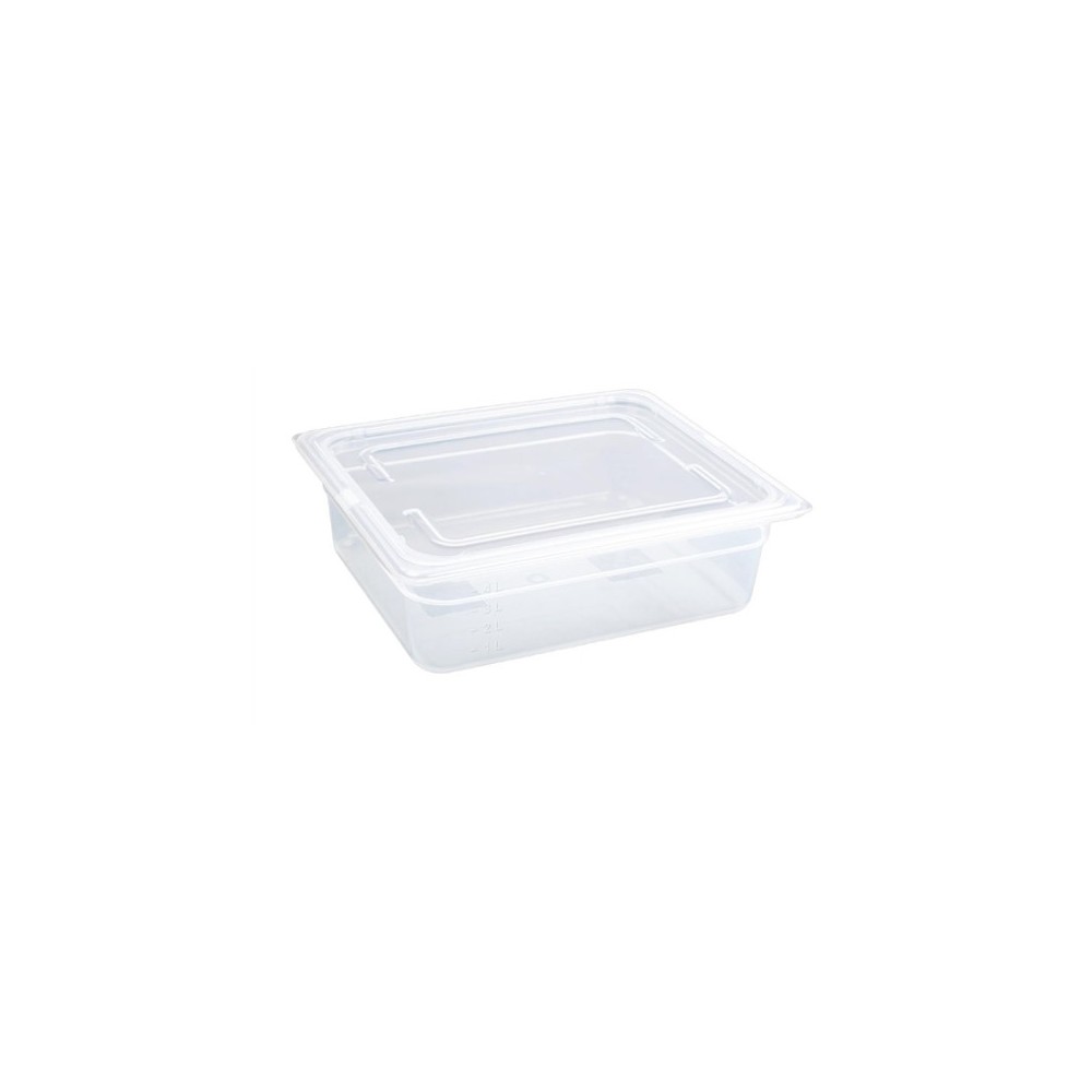 Bac polypropylène - GN 1/2 - 100 mm - 5.9 L Bac polypropylène - GN 1/2 - 100 mm - 5.9 L