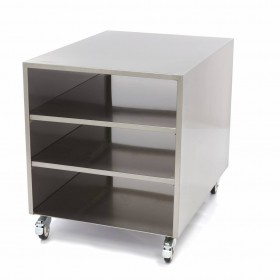 Placard inox sur pieds 800 x 600 x 900