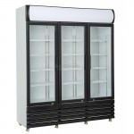 Armoire a boissons 2 portes vitrées capacité  2050 litres