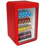 Armoire Réfrigérée mini bar porte vitrée 113L- GASTROMASTRO