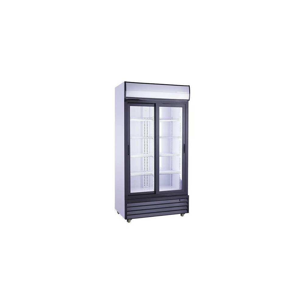 Armoire réfrigérée vitrée positive - 630 L. - Paiement 4X - Inox - Garantie 2 ans - Classe N Armoire réfrigérée vitrée positive - 630 L. - Paiement 4X - Inox - Garantie 2 ans - Classe N
