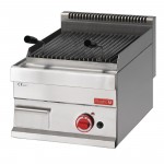 Grillade gaz Charcoal - Grill à pierres de lave à gaz simple
