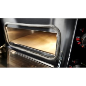 Four pizzas professionnel électrique - Thermostat 450 °C / 230 V. - Paiement 4X - 1 x 34 cm