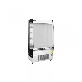 Vitrine réfrigérée libre-service - Murale - Inox - 1000 x 700 x 1830 mm - 480 L.