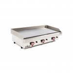 plancha-gaz-chrome-900-mainho