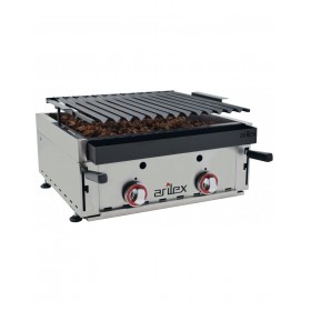 Grillade charcoal gaz -...