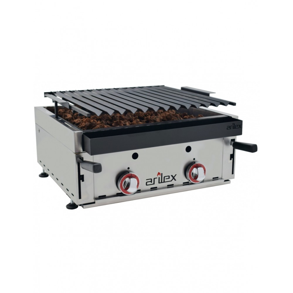 Grillade charcoal gaz - Grill à pierres de lave à gaz Pas Cher