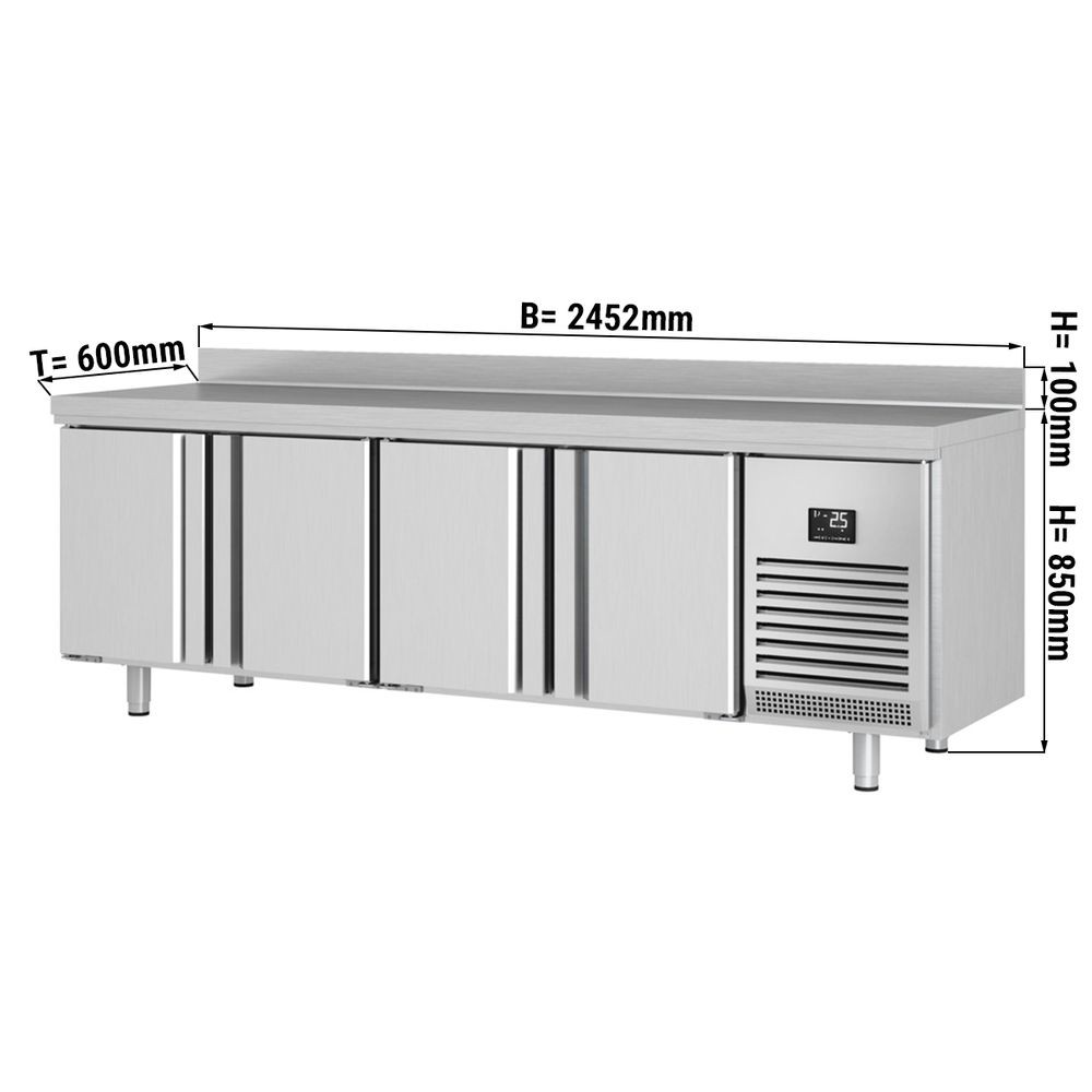 Table réfrigérée positive - GN 1/1 - 506 L. - 3 portes - GRAM - 1726 (L) x 700 (P) mm - K 1807 CSG A DL/DL/DR C2