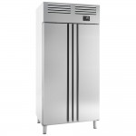 Armoire réfrigérée positive - Inox - Garantie 2 ans - 960L / 671 L - Roulettes - Classe N