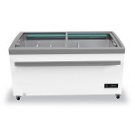 Congélateur vitré professionnel sur roulettes 532L -Gastromastro