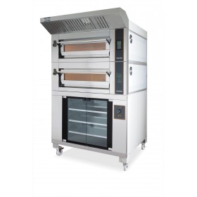 Four 4 pizzas électrique Napolitaine 230V / 380V - EFFEUNO