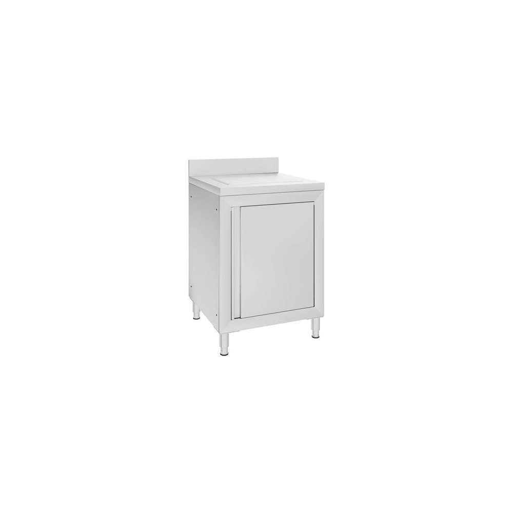 Meuble bas inox portes coulissantes 1000 x 600 x 850 Meuble bas inox portes coulissantes 1000 x 600 x 850