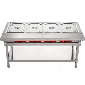 Vitrine Bain Marie - 4 x...