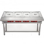 Vitrine Bain Marie - 4 x GN1/1 - GASTROMASTRO