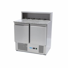 Meuble pizza - ECO - 250 L. - 5 x GN 1/6 - Sur roulettes - Paiement 4X - Classe N