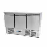 Table réfrigérée positive - GN 1/1 - ECO - Garantie 1 an - 400 L - 3 portes - 1795 (L) x 700 (P) - Classe T