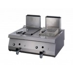 Friteuse Monobloc  2 X 13 LITRES GAZ GASTROMASTRO