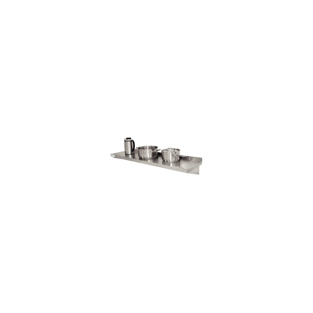 Etagère inox - 1500 x 300 mm + fixations Etagère inox - 1500 x 300 mm + fixations