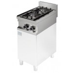 Réchauds 2  feux vif gaz sur socle MODULAR