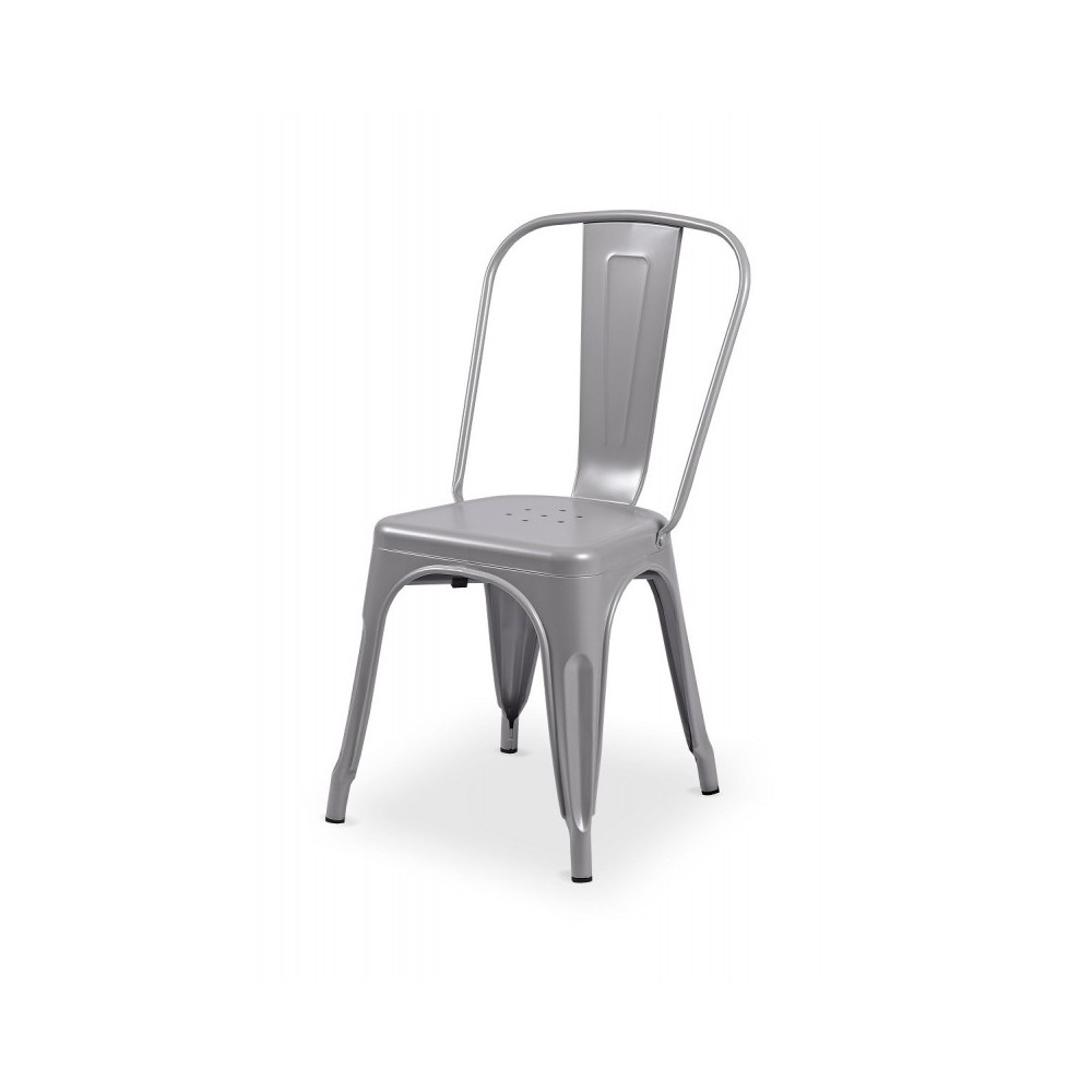 Chaise de café aluminium Chaise de café aluminium