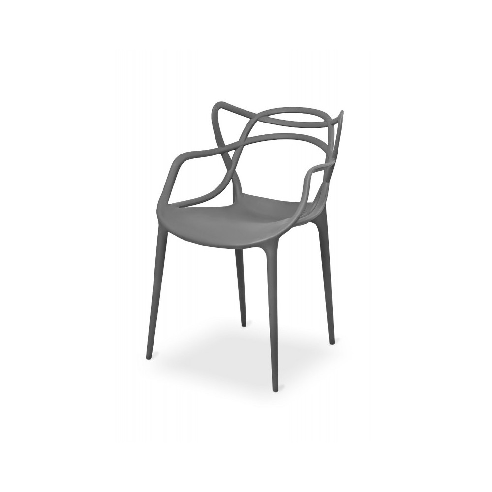 Chaise de bistro grise Chaise de bistro grise