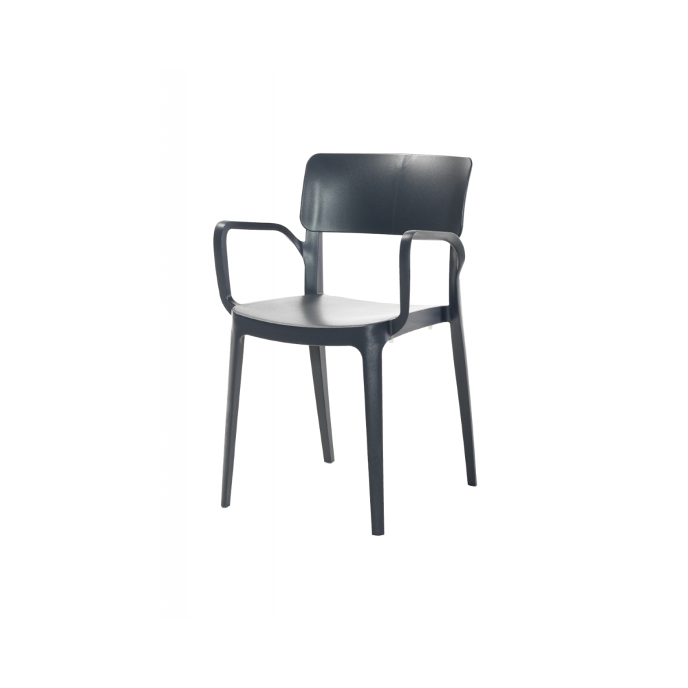 Chaise de bistrot anthracite Chaise de bistrot anthracite