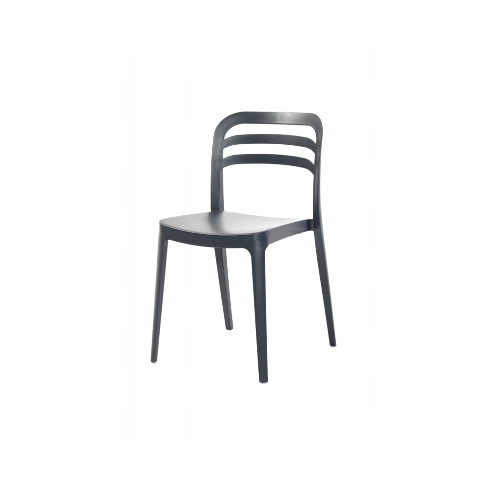 Chaise de bistrot anthracite Chaise de bistrot anthracite