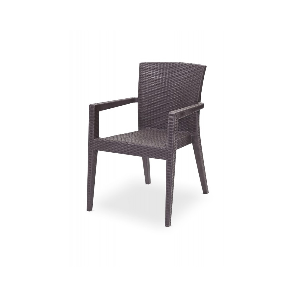 Chaise de jardin marron Chaise de jardin marron