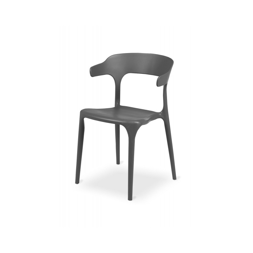 Chaise de bistrot grise Chaise de bistrot grise