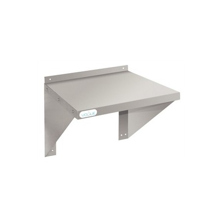 Etagère inox - pour micro-ondes - 560 x 560 mm + fixations