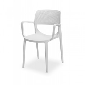 chaise de jardin blanc