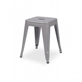Tabouret de café aluminium