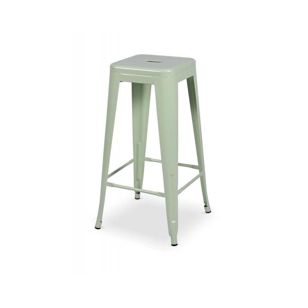 Tabouret de bar céladon
