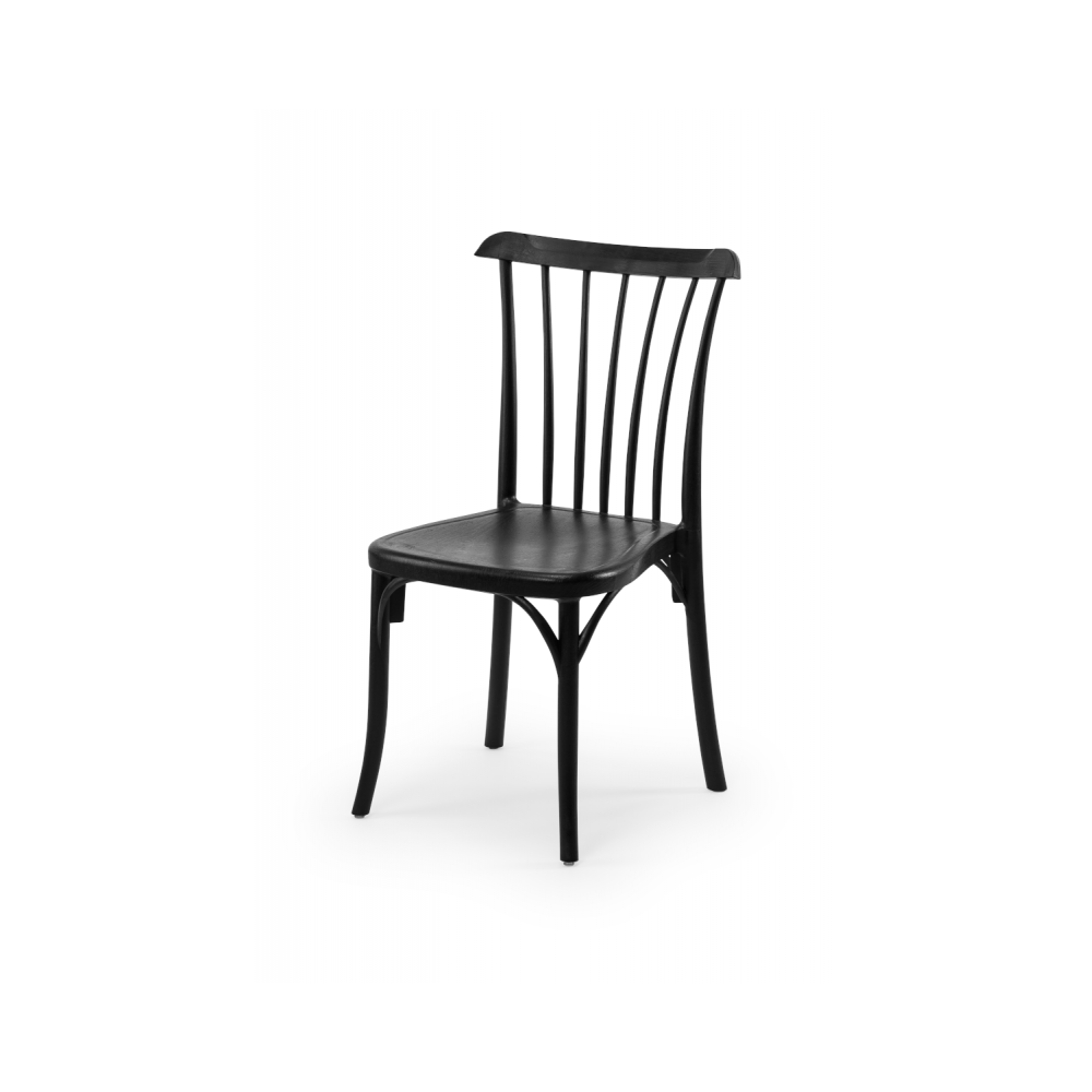 Chaise de bistrot noire Chaise de bistrot noire