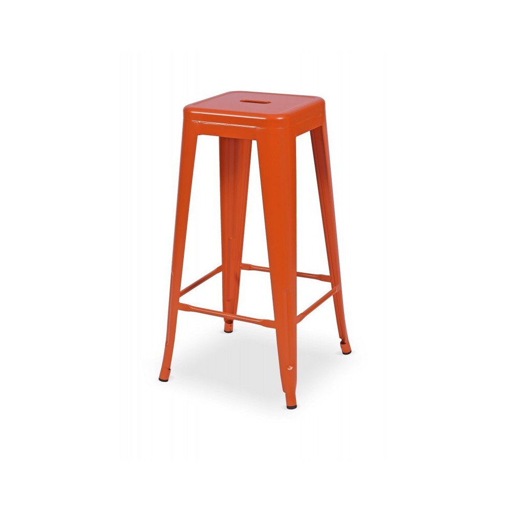Tabouret de bar orange